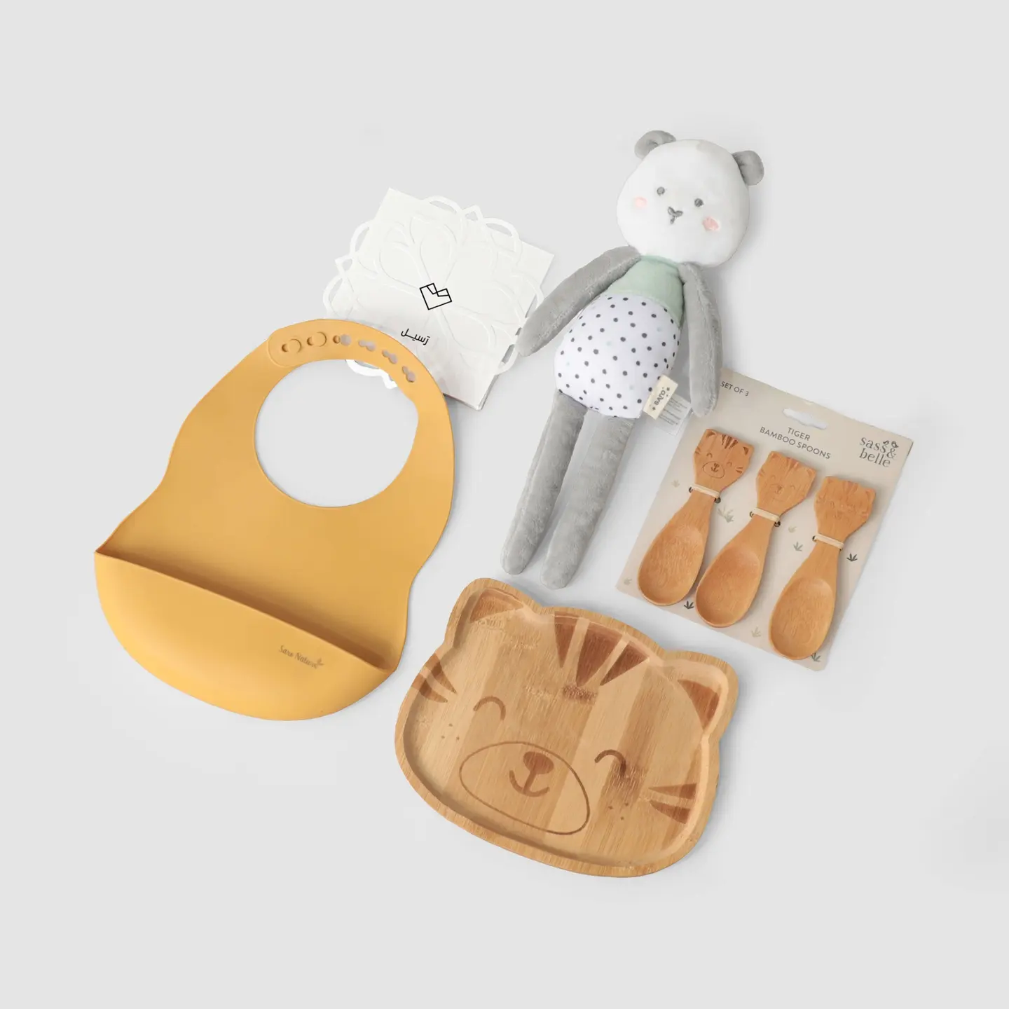 Wooden Baby Food Set Gift Set +6 Months