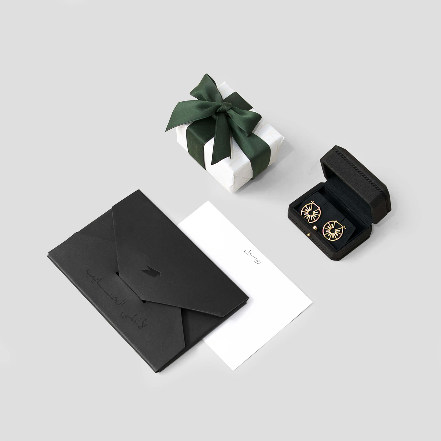 Small Verse Wheel Earring Gift