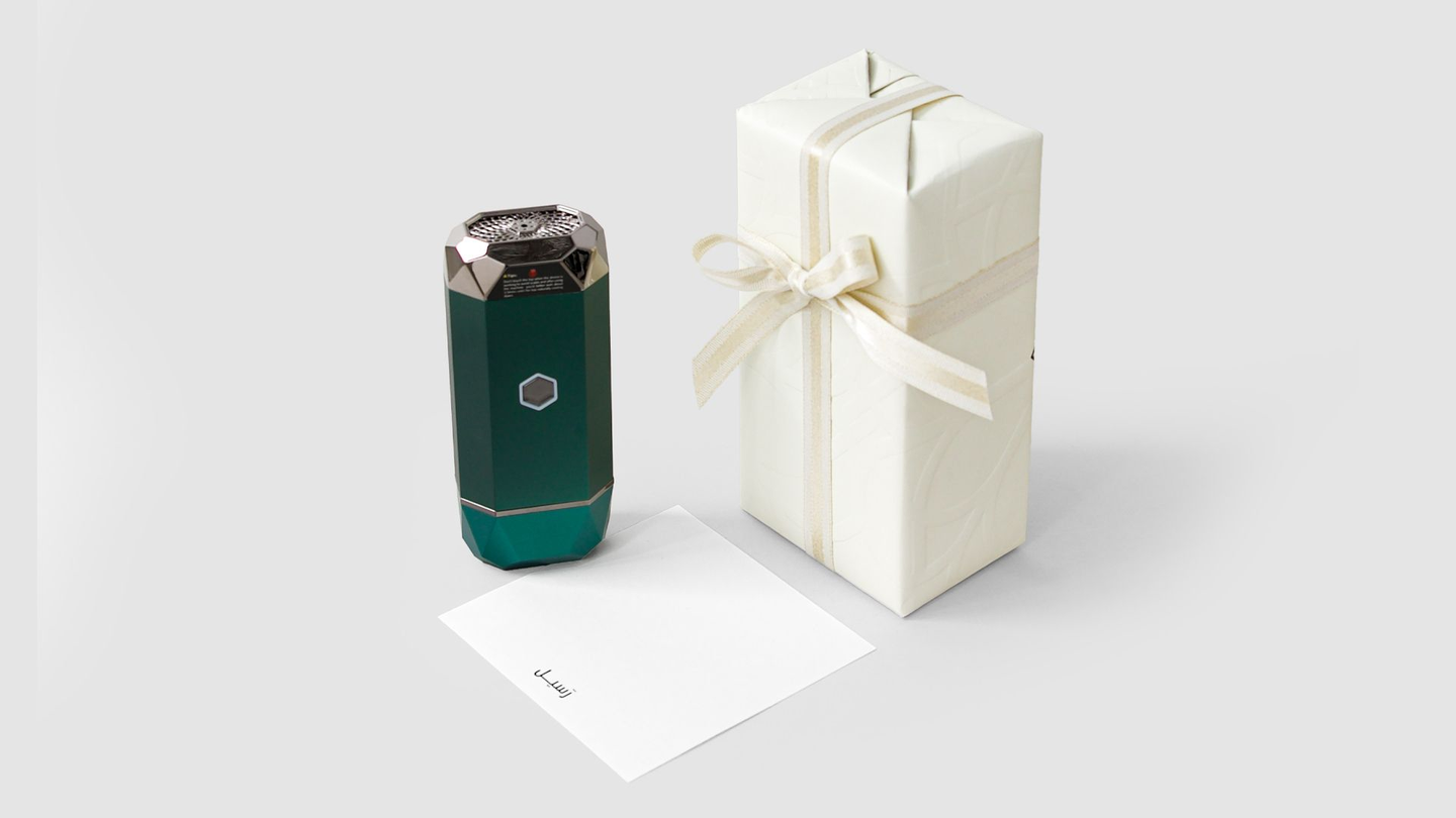 Electronic Incense Burner Gift Green
