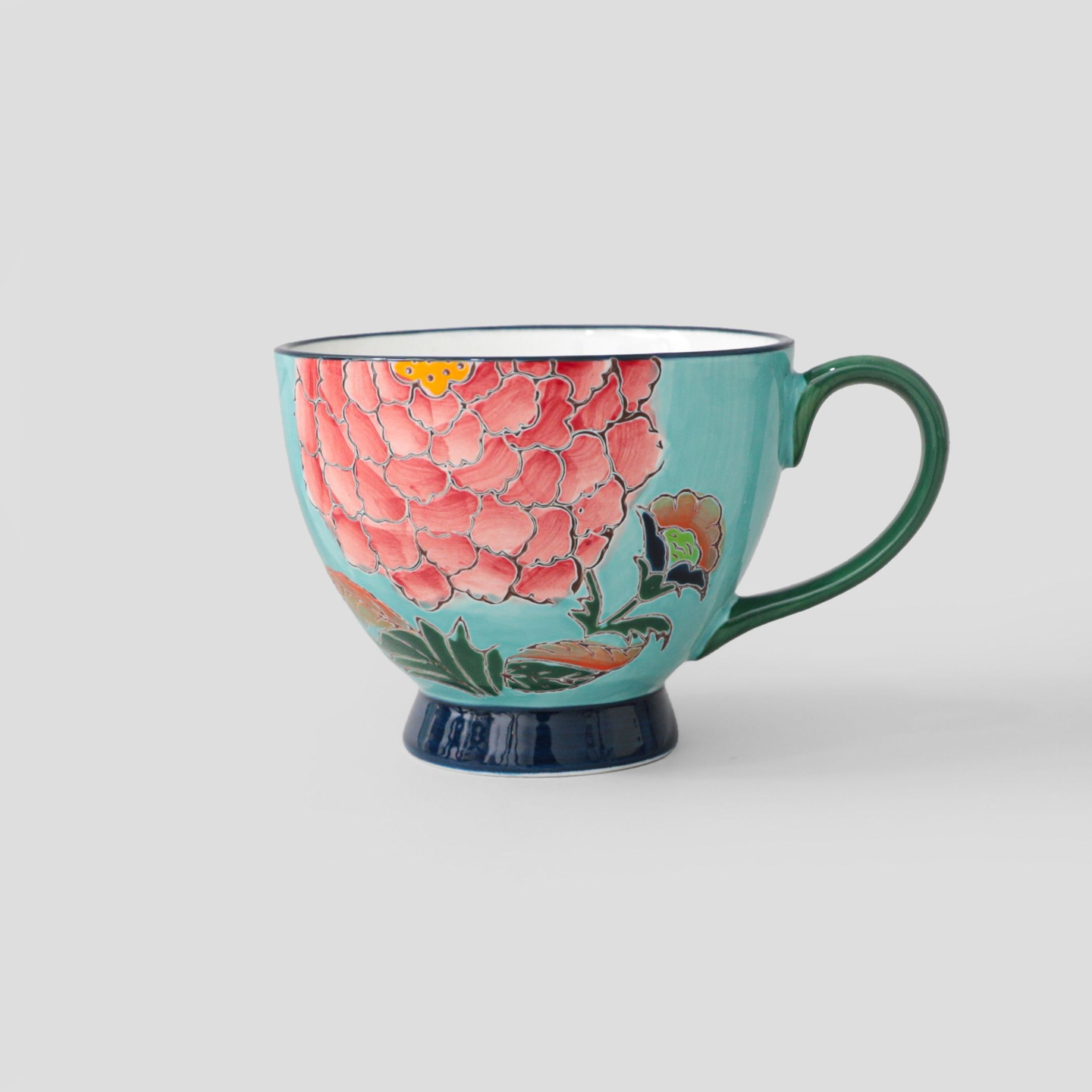 Pink Flower Cup