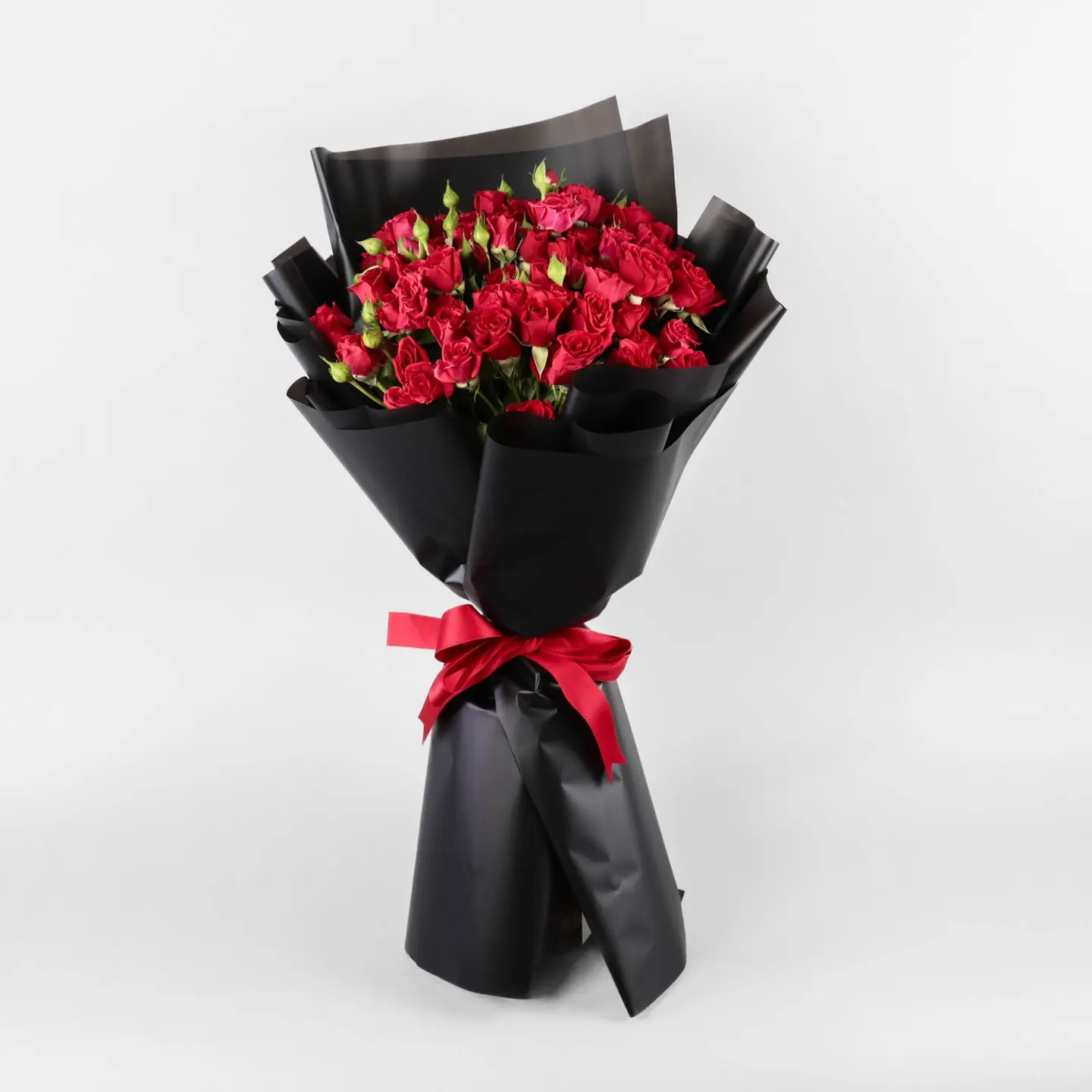 Bouquet 20 Red Baby Rose Stems