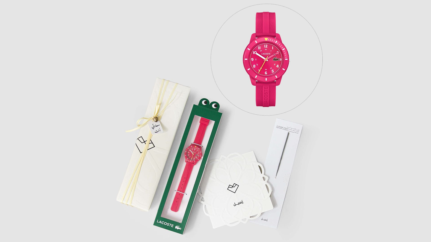 Kids Birthday Gift Pink Watch