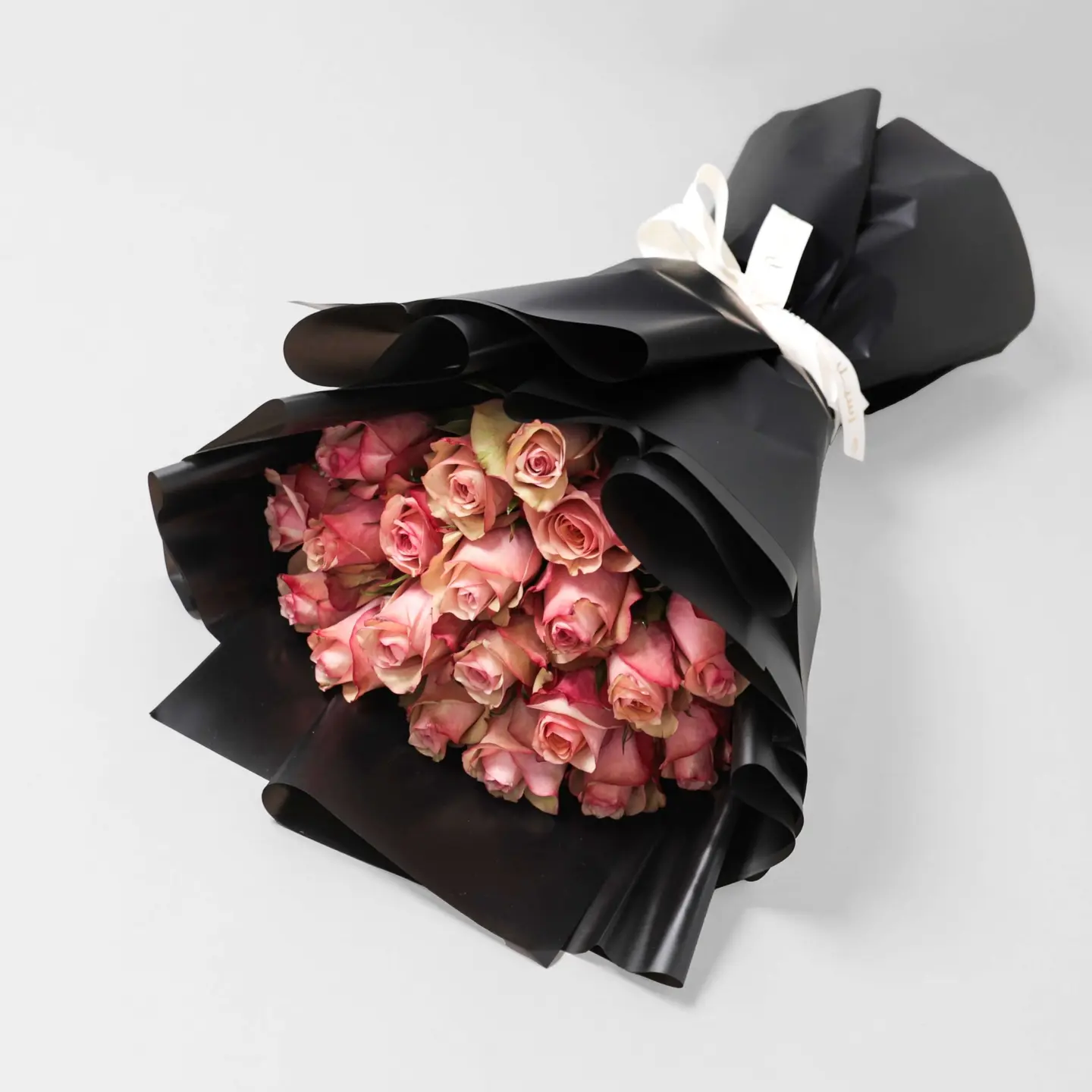 Bouquet 20 Pink Rose Stems