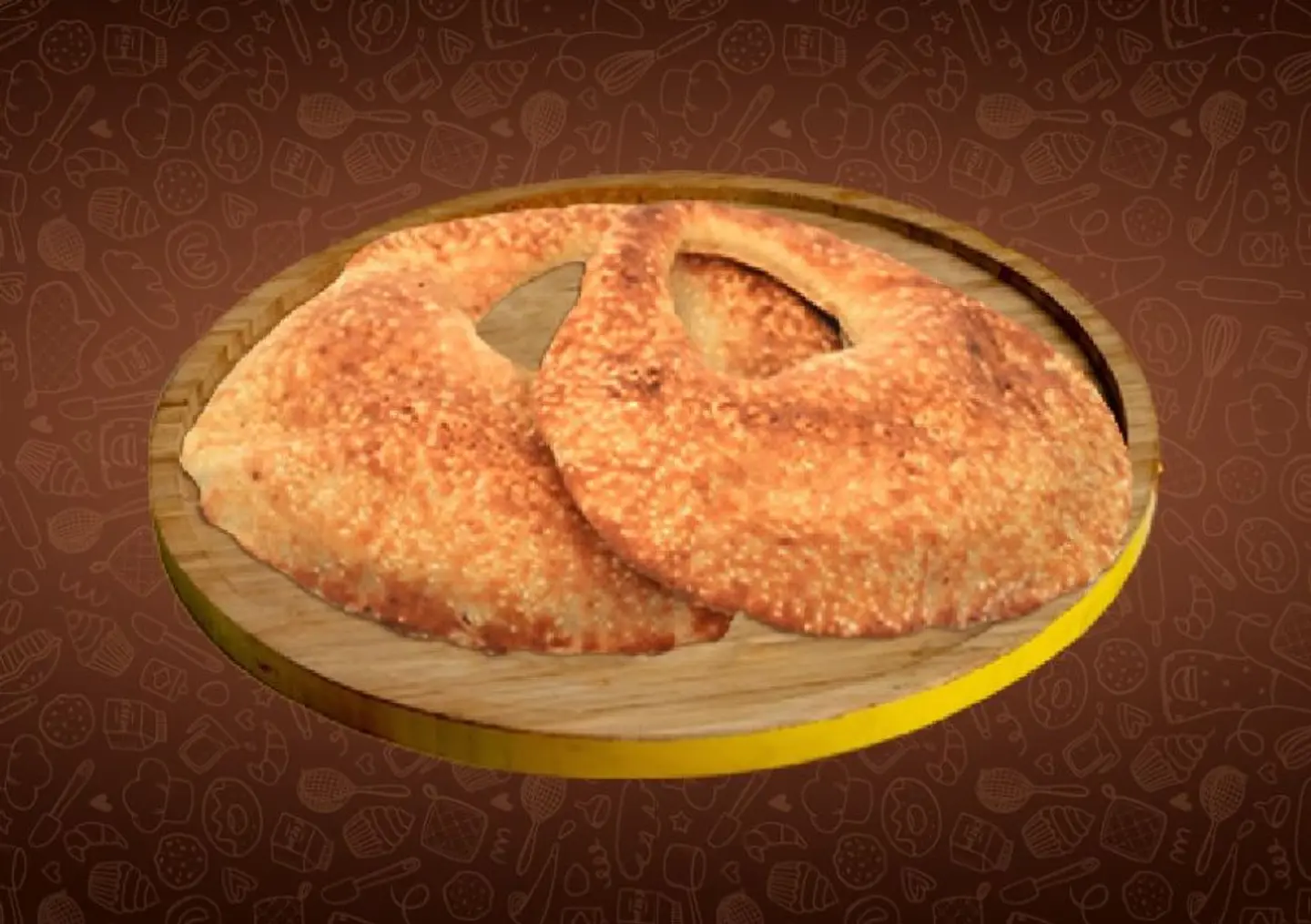 كعكة سبانخ مع دبس رمان