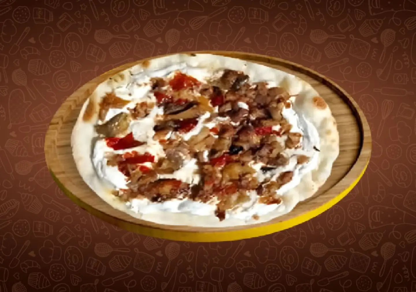 Makdous Labneh Manakish