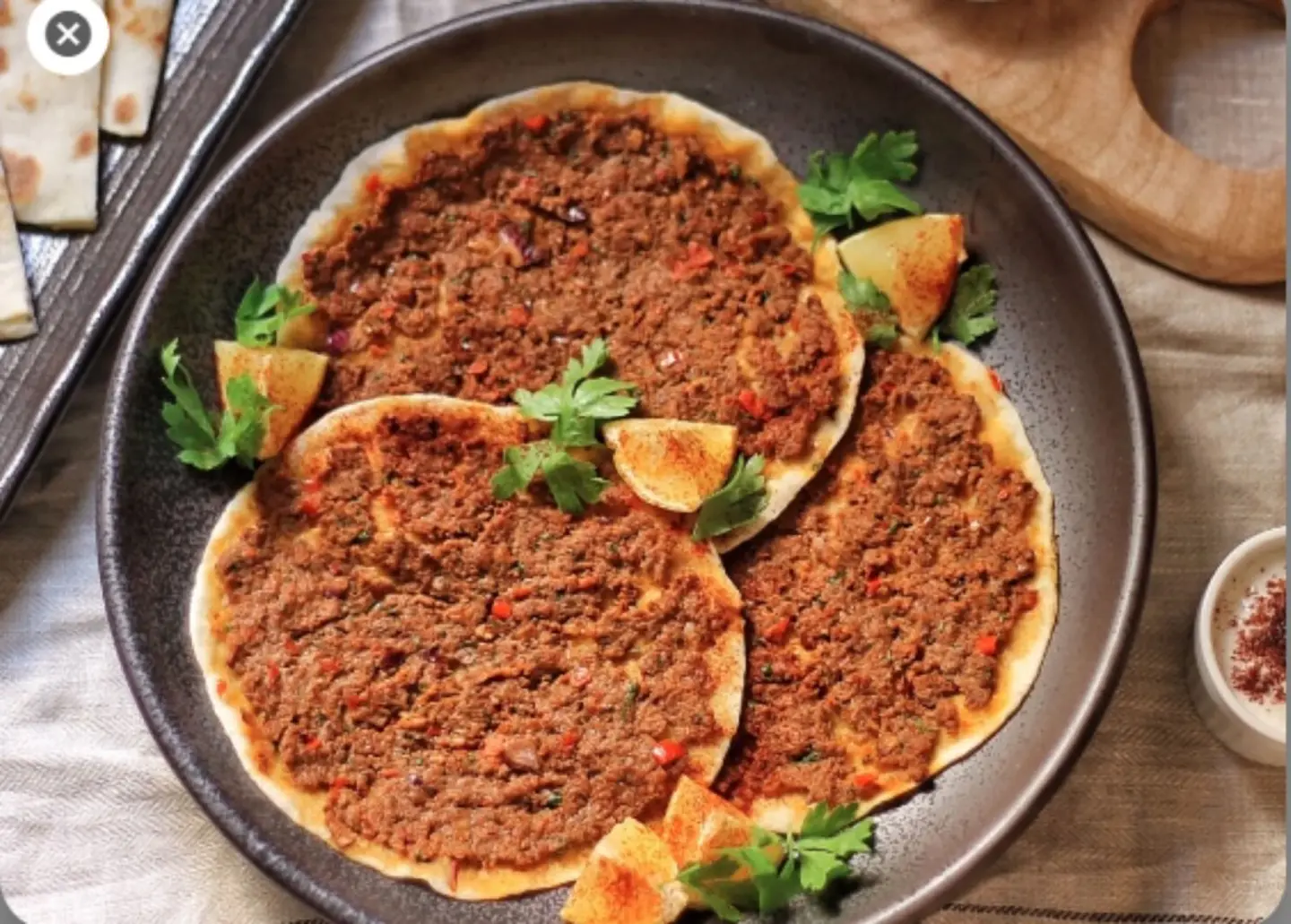 Kofta Arayes Manakish