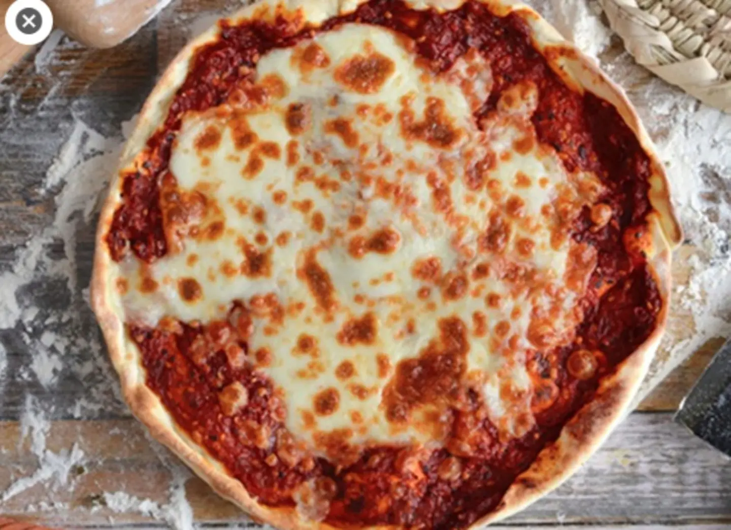 Cheese Manakish With Muhammara