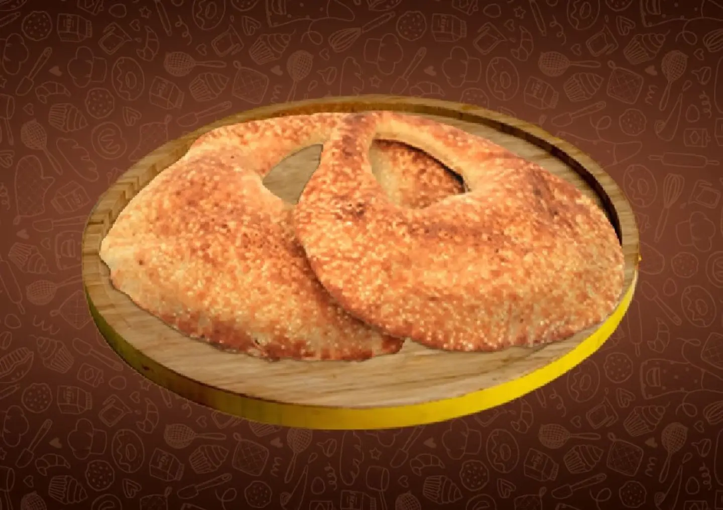 كعكة صغيرة محشية شوكولاته و موز