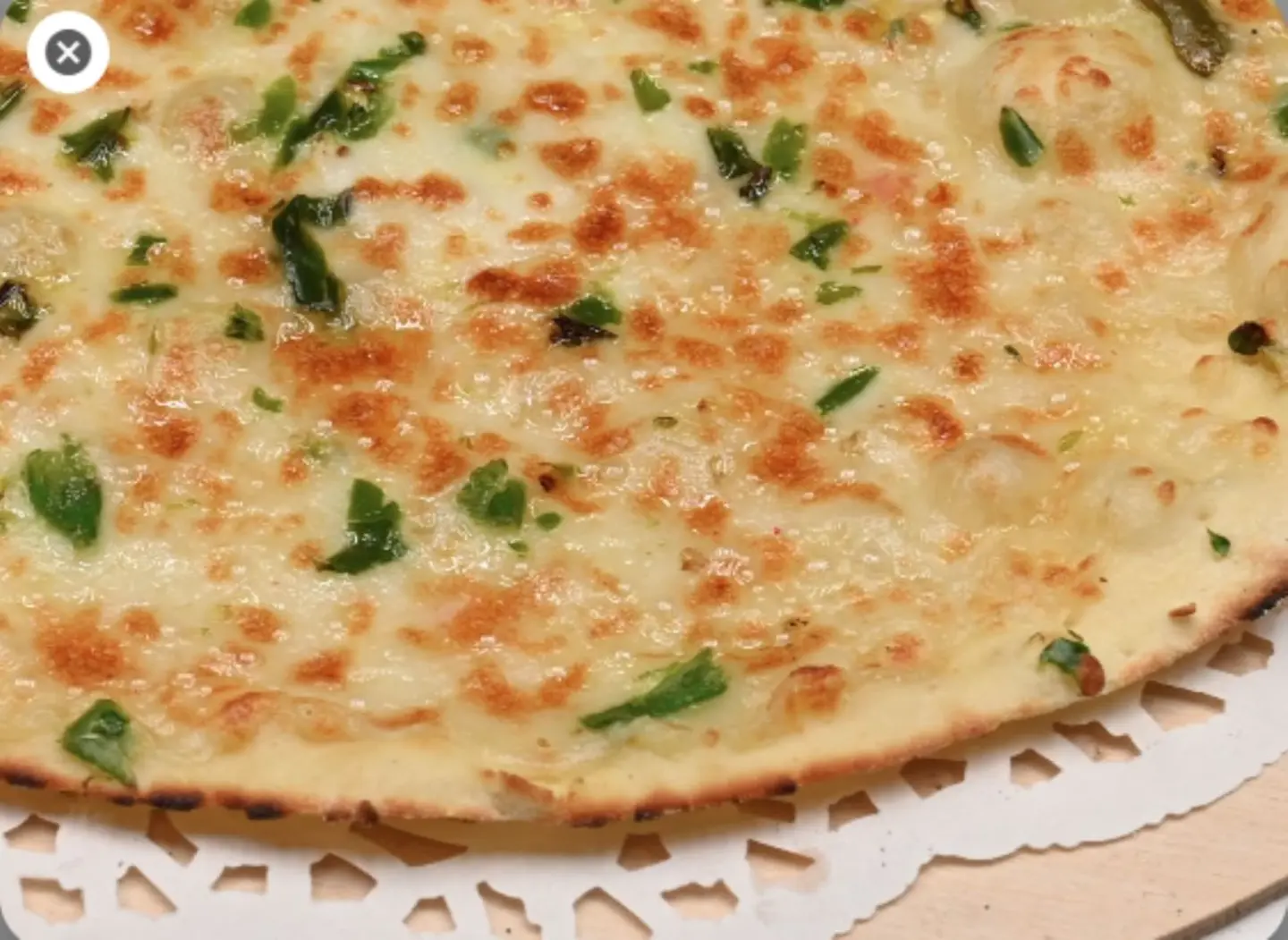 Cheese Manakish With Chili Pepper