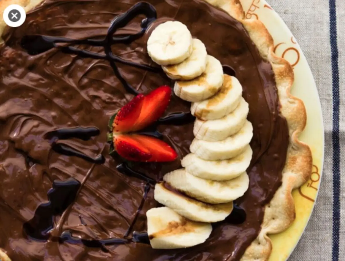 Nutella Chocolate Manakeesh