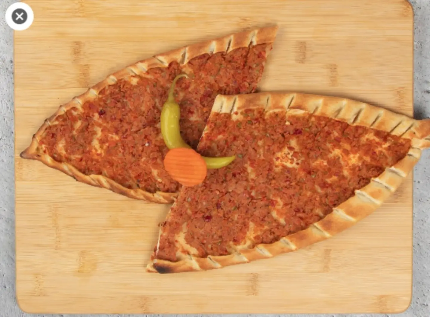 Meat Manakish With Chili Pepper