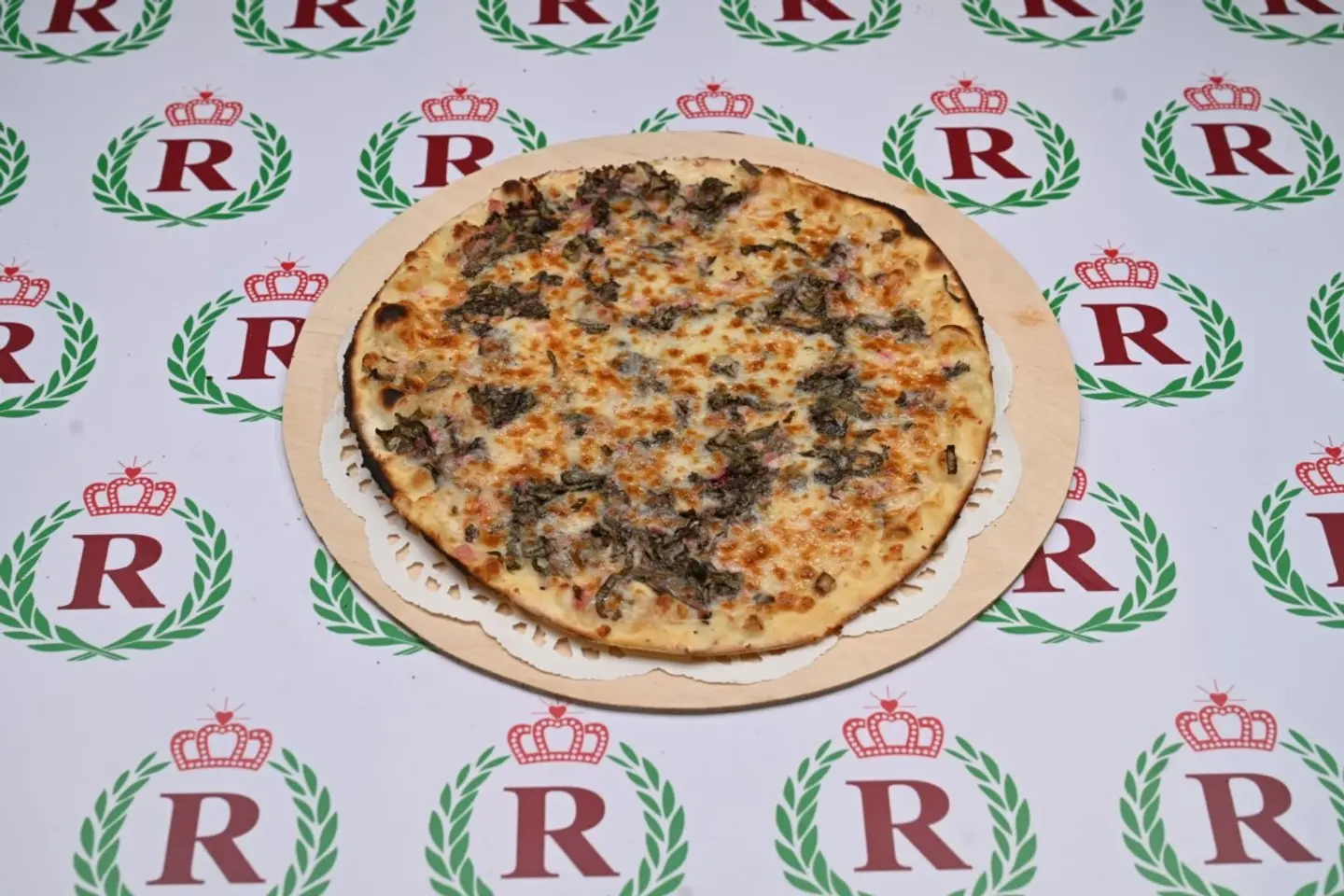 Spinach And Cheese Manakish