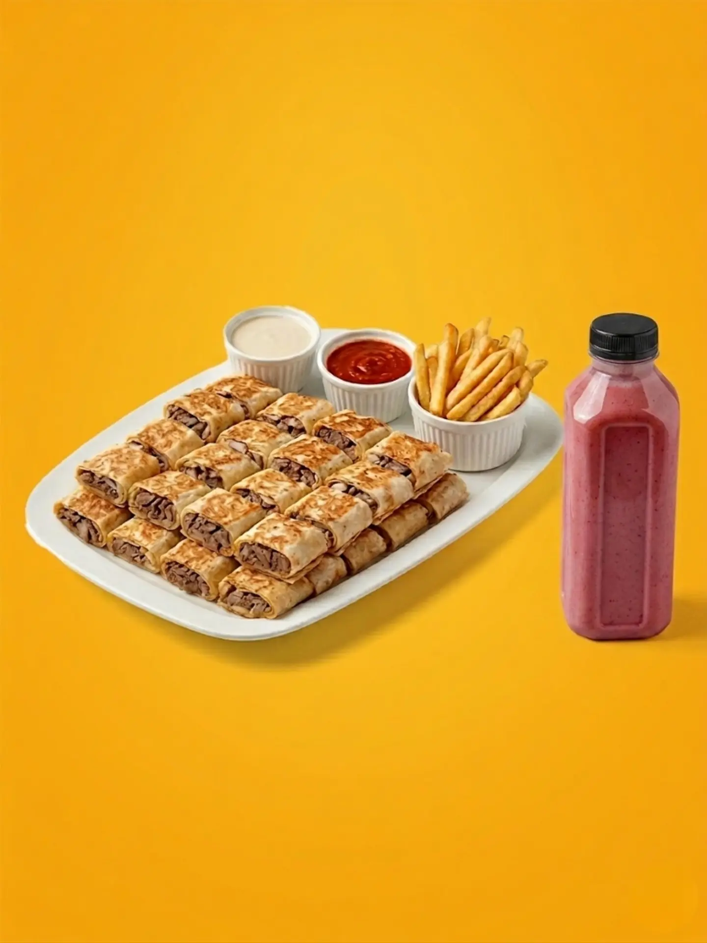 Combo Shawarma Beef Arabic 48 Pcs 8 Persons