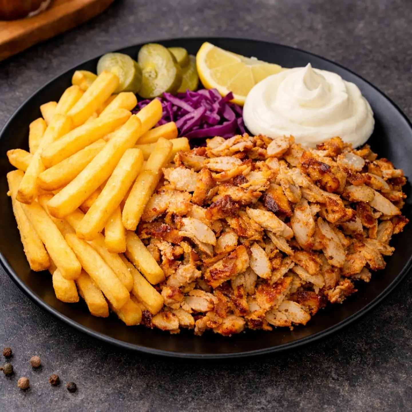 Chicken Shawarma Plate