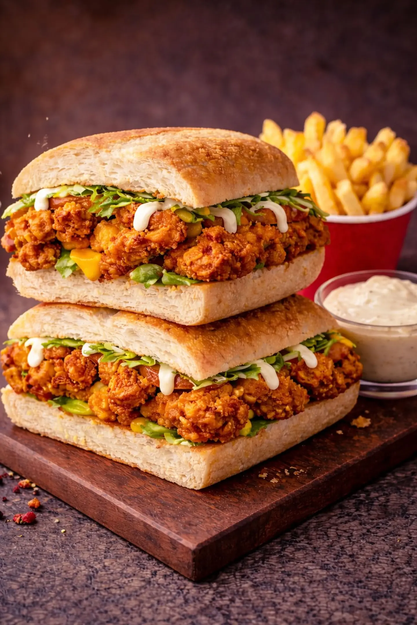 وجبة دجاج كرسبي