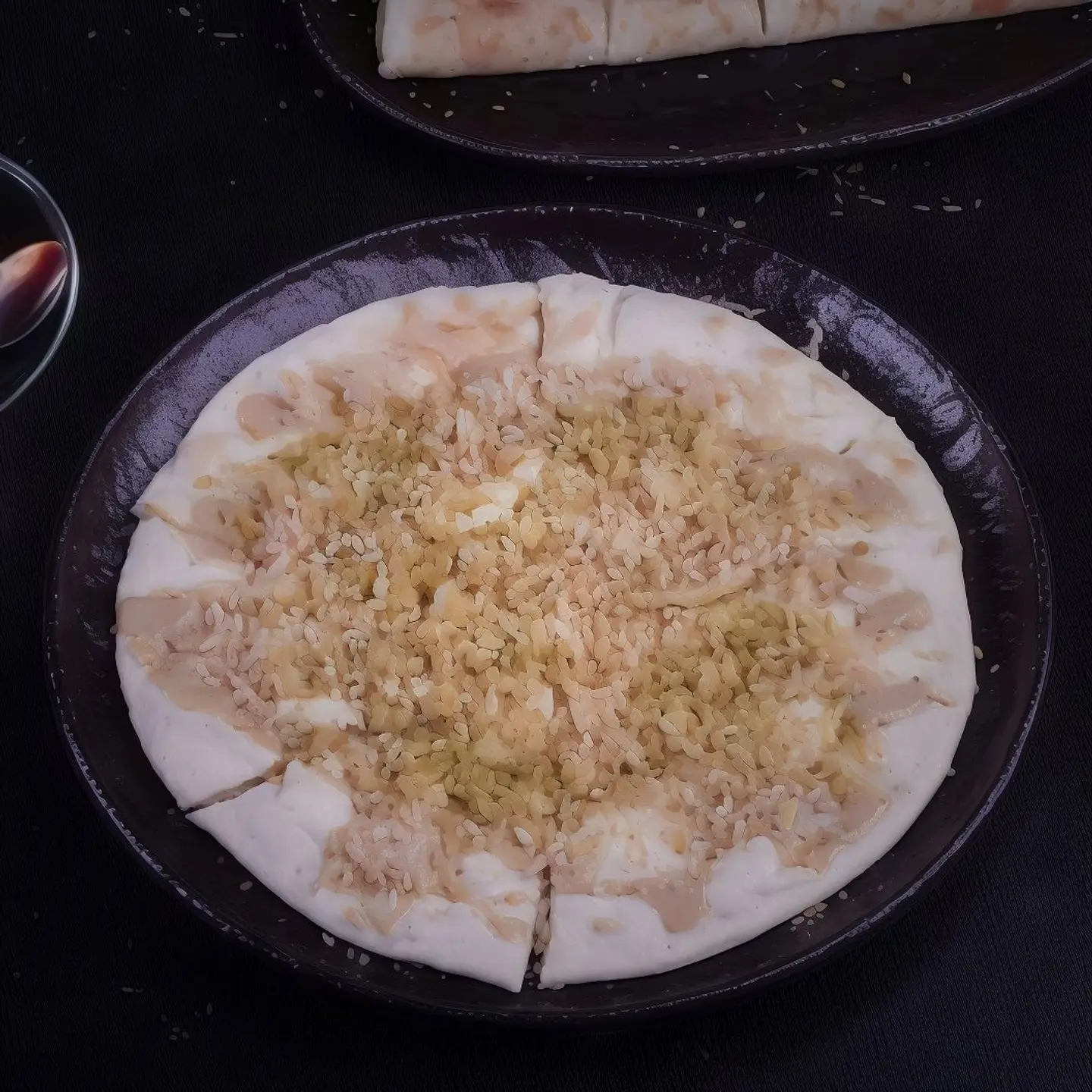 فطاير حلاوة طحينية
