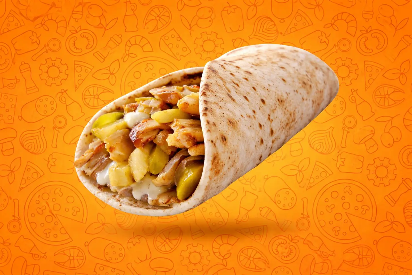 Marqouq Chicken Shawarma Sandwich