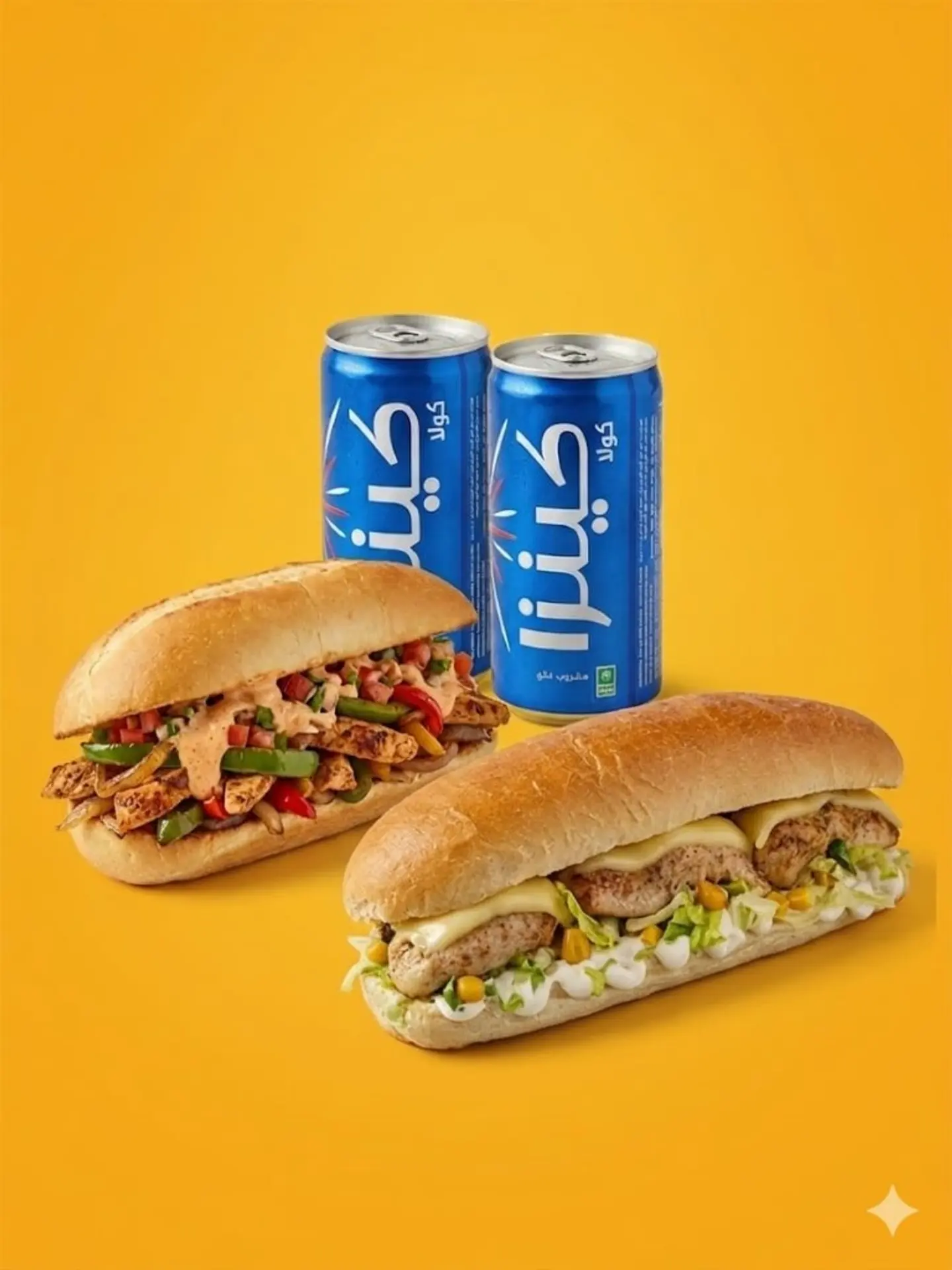 Hot Western Sandwich 2 Persons