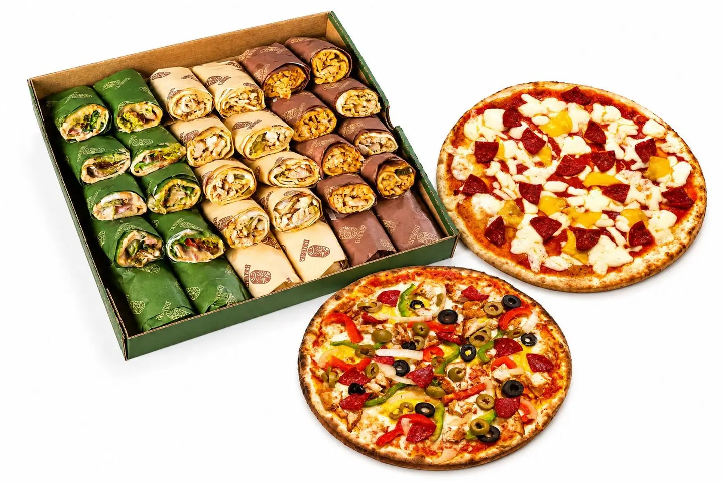 Gourmet Box +2 Pizzas