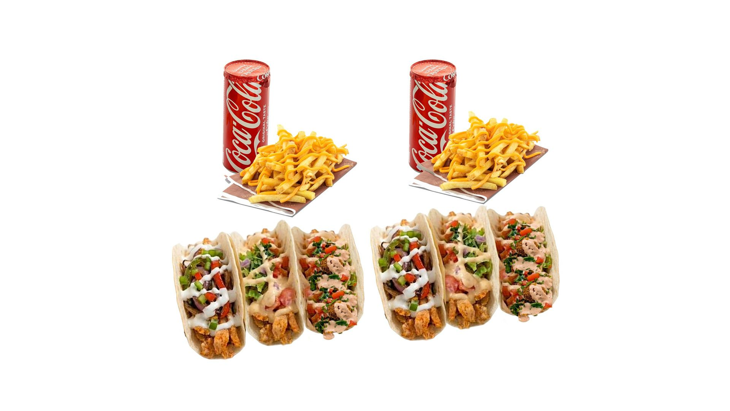 Meal For Two Tacos