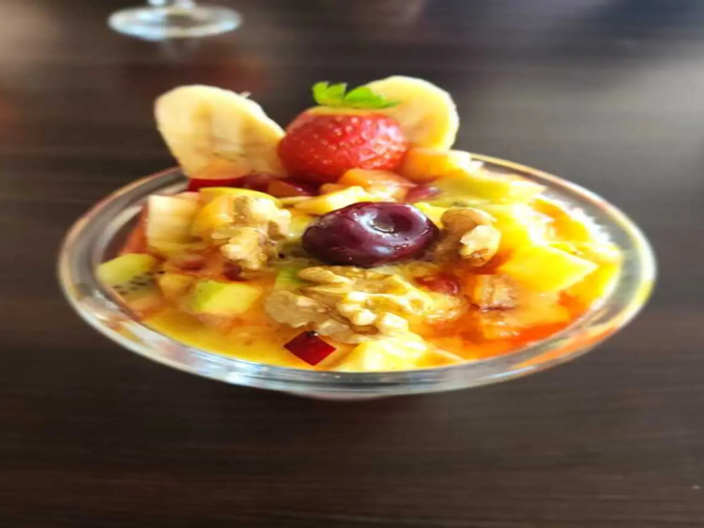 Fruit Salad With Honey