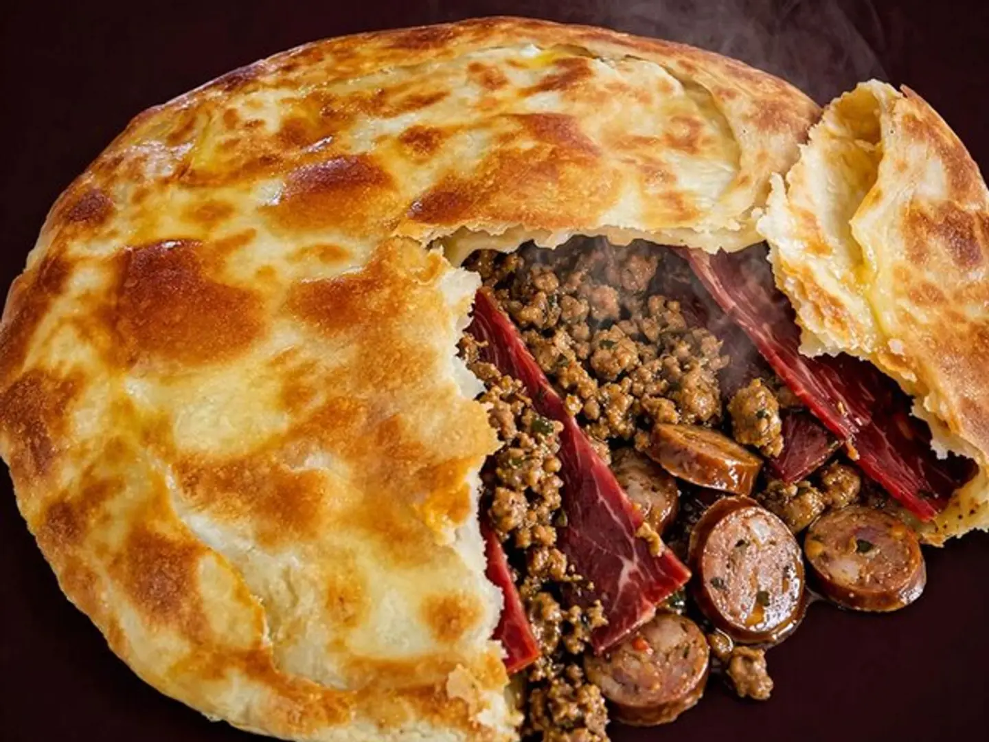 فطيرة مشكل لحوم