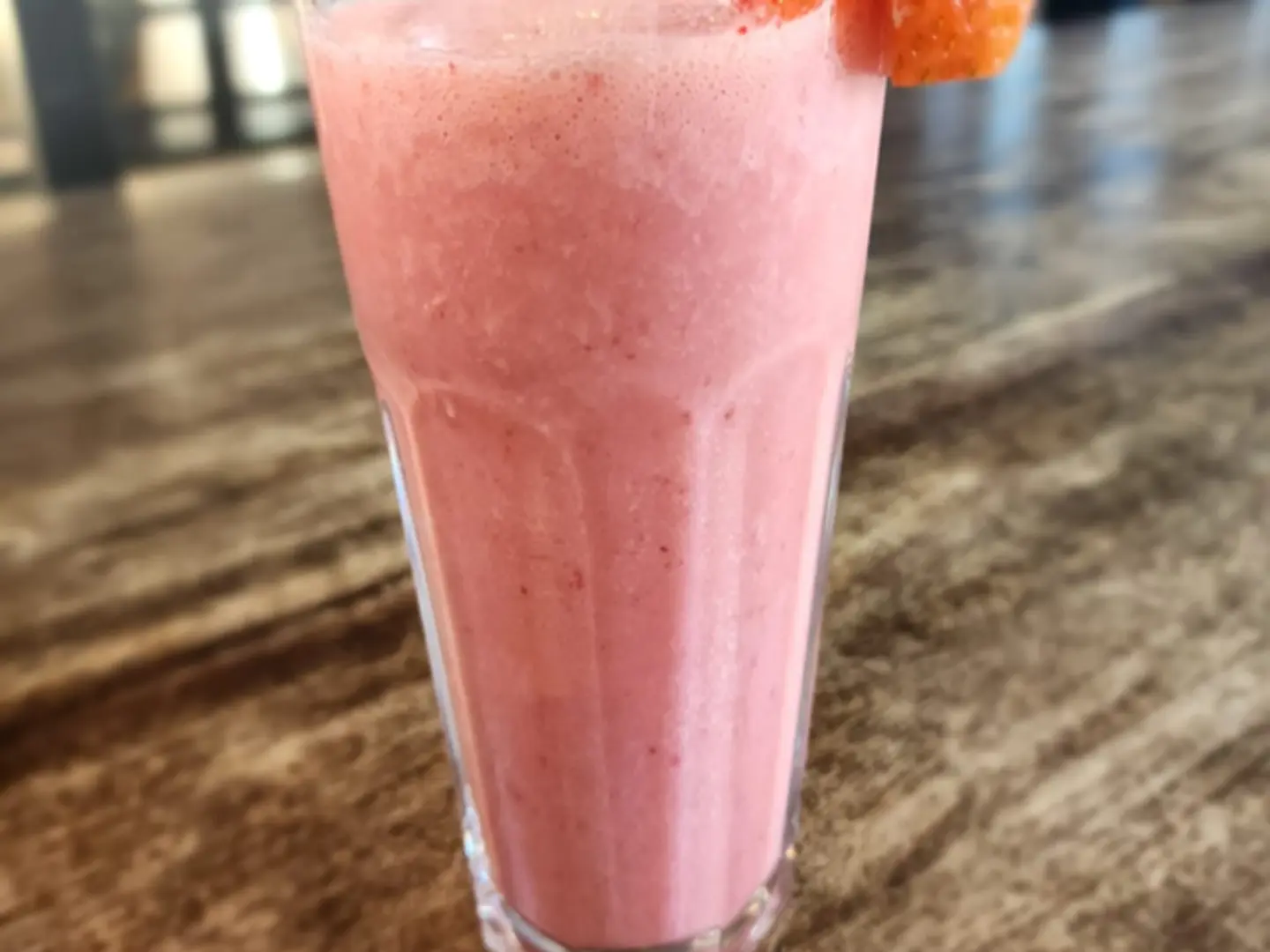 Banana With Milk & Strawberries