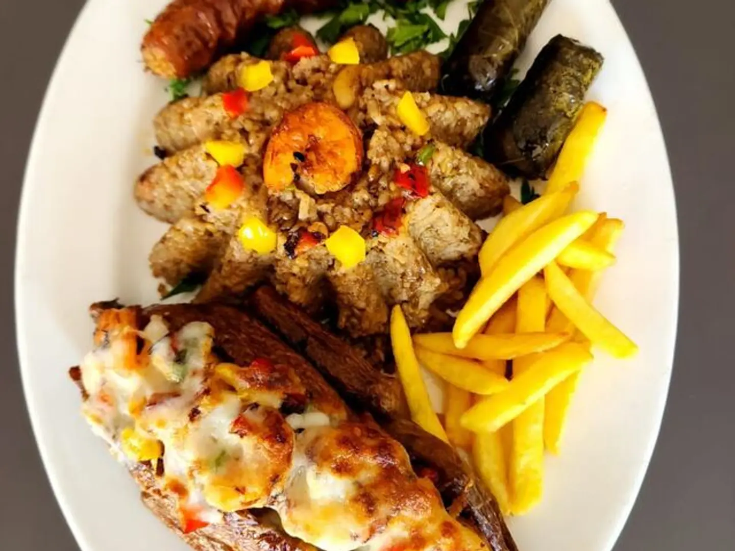 حمام بالجمبري بالجبنه