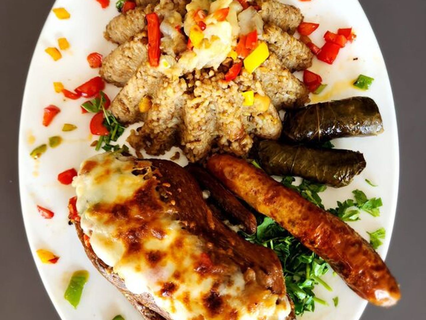حمام بالكوارع بالجبنه