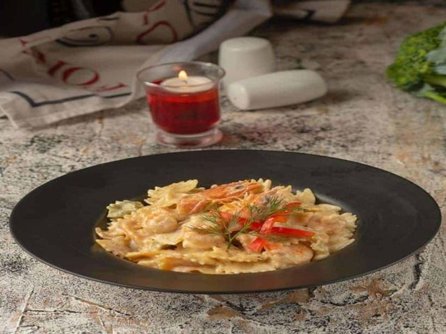 Farfalle Pasta Shrimp