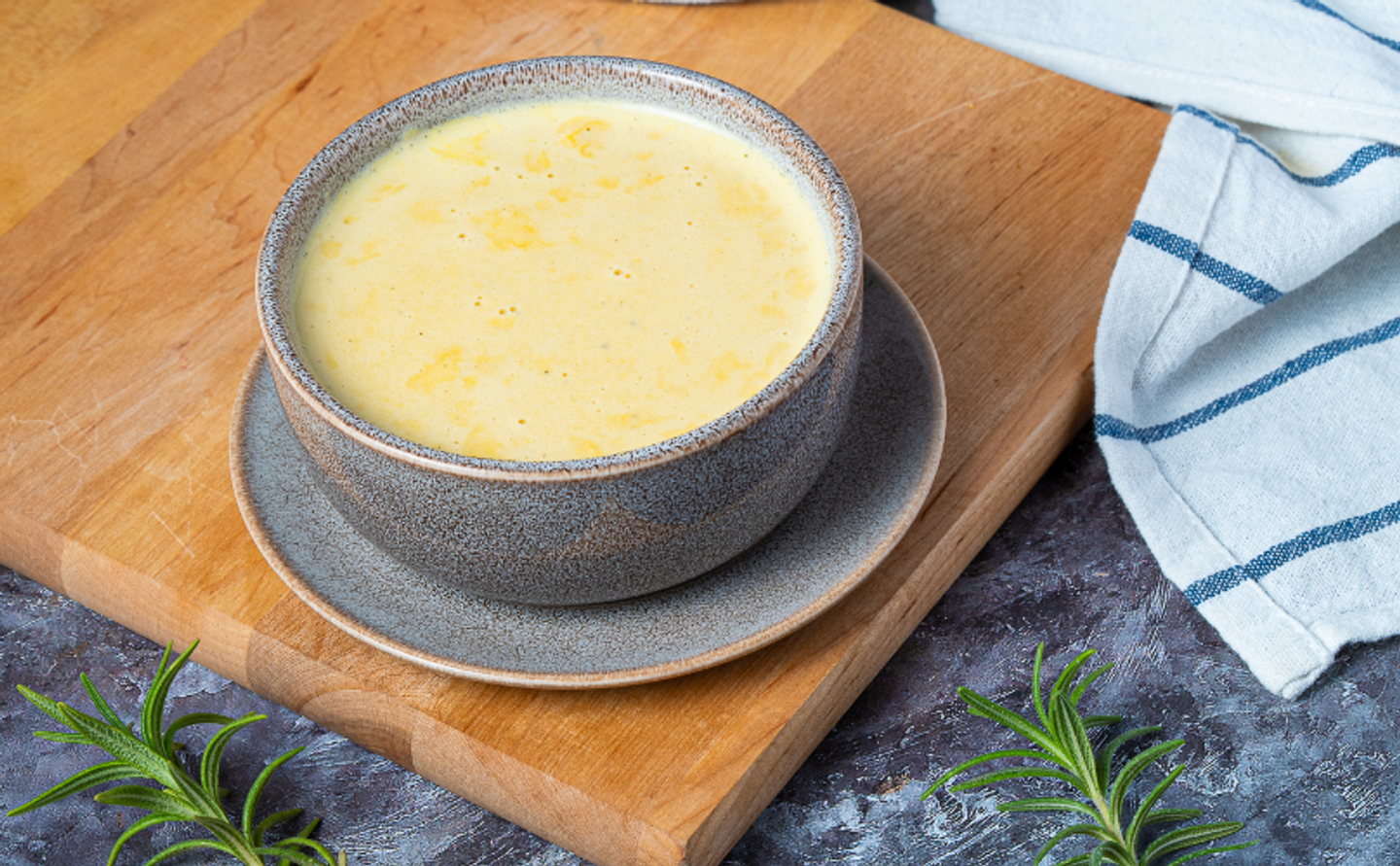 شوربة الدجاج مع الكريمة والفطر
