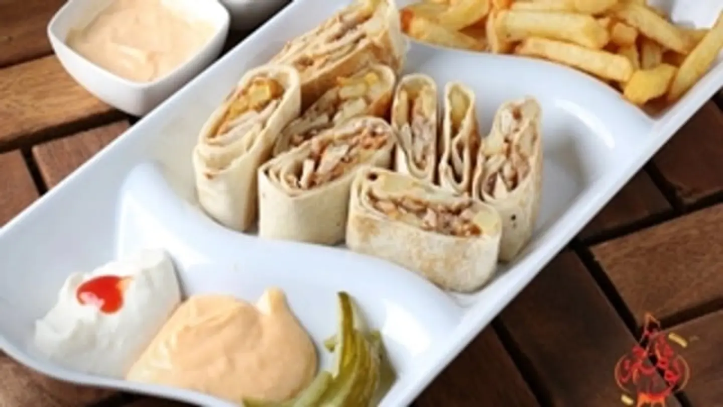 دبل عربي شاورما