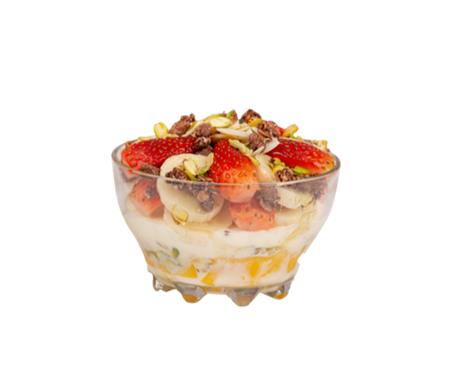 Fruit Salad With Ice Cream