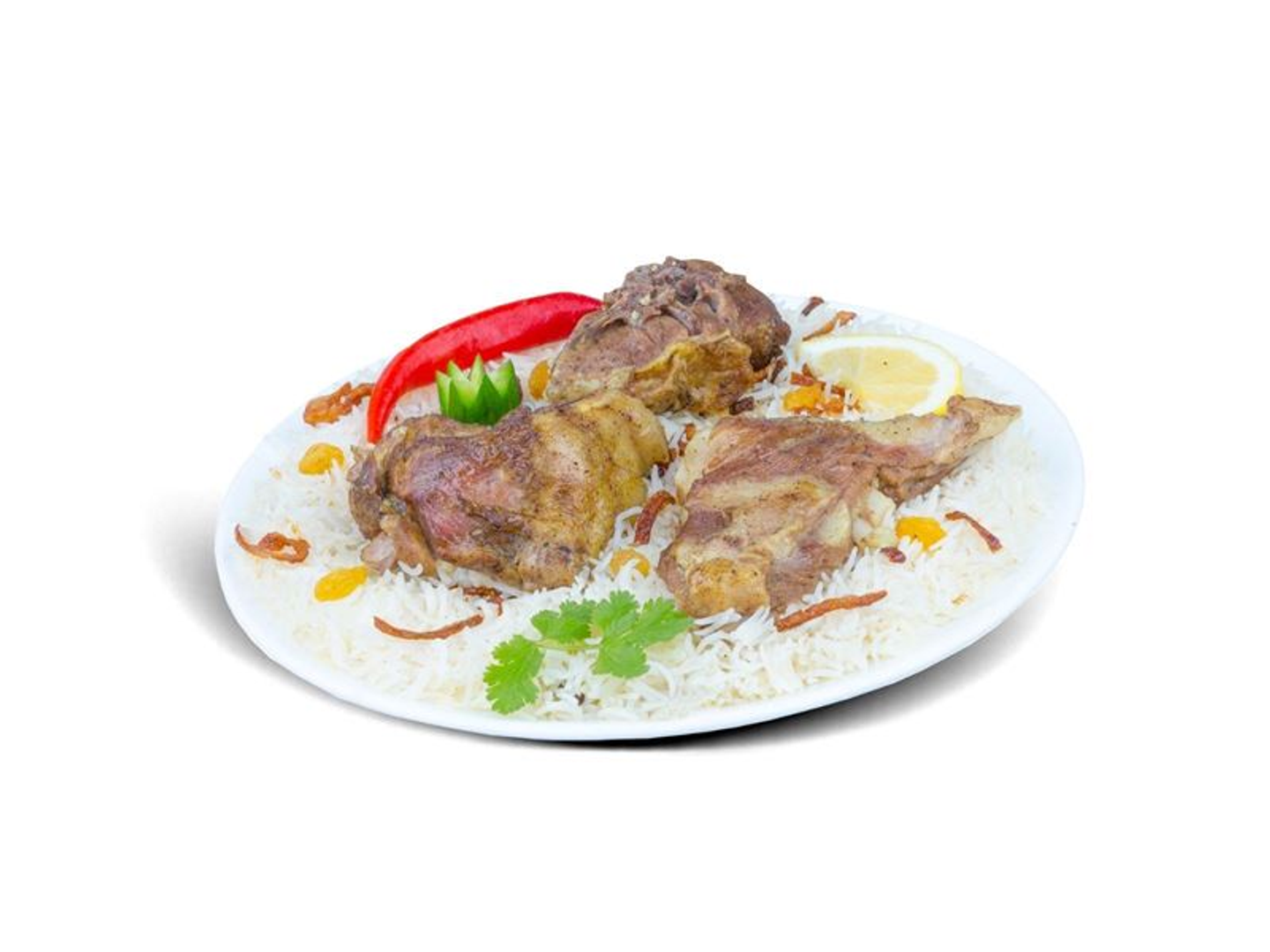 نفر لحم مدفون - ارز سعودي.2553 سعرات حرارية