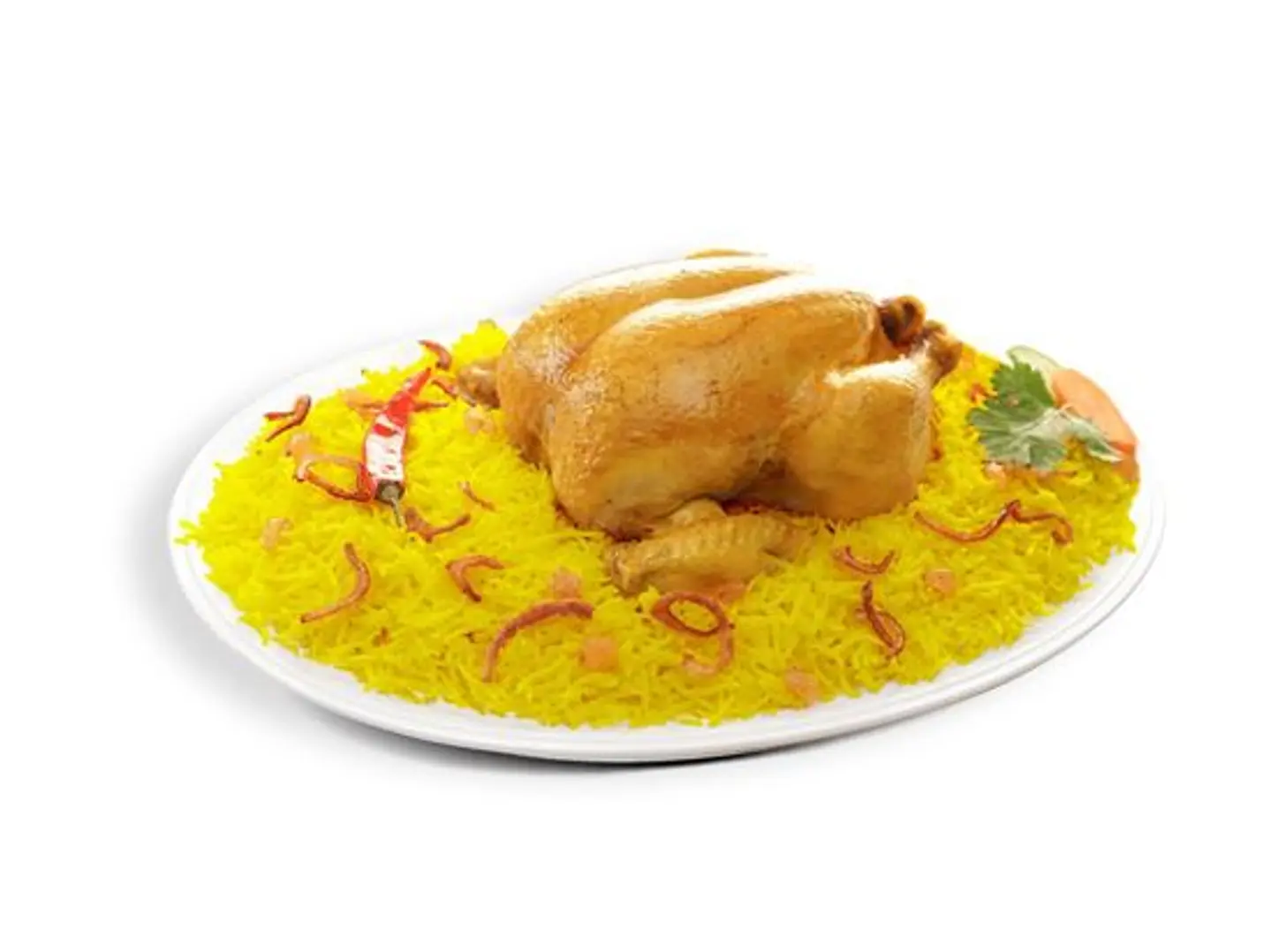 Chicken With Mandy Rice - Full Chicken Madhby