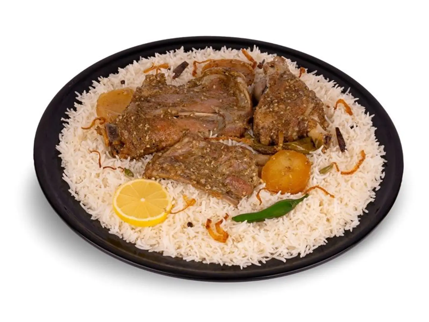 لحم مبهر - ارز بشاور