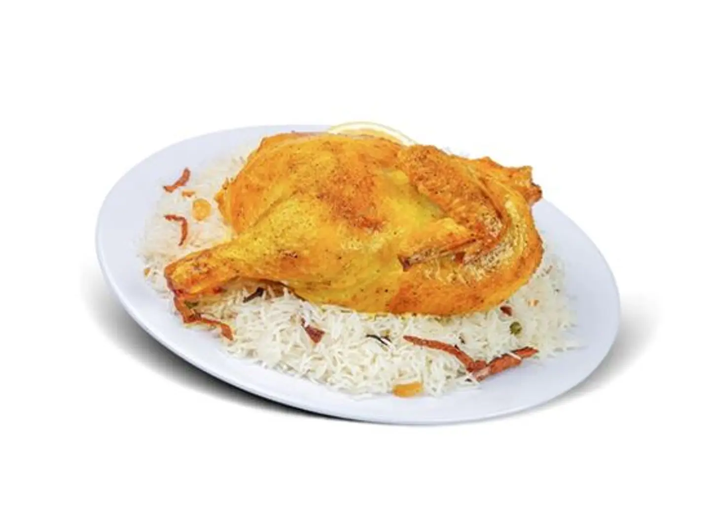 Half Mandi Chicken - Saudi Rice 1313 Kcal