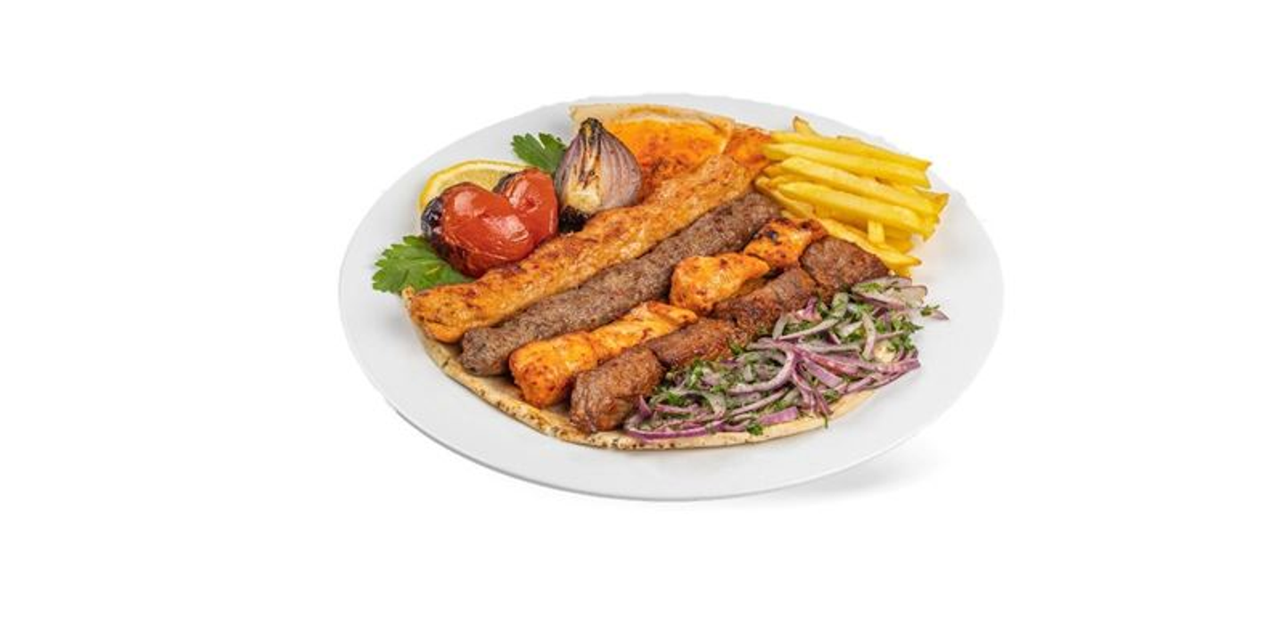 Chicken And Meat Mix Grill - Meal Mix Grill /4 Skewer