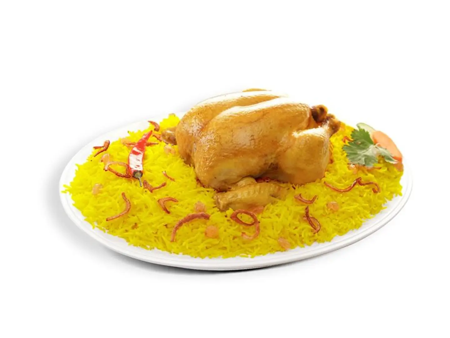 Chicken With Mandy Rice - Full Chicken Madhby