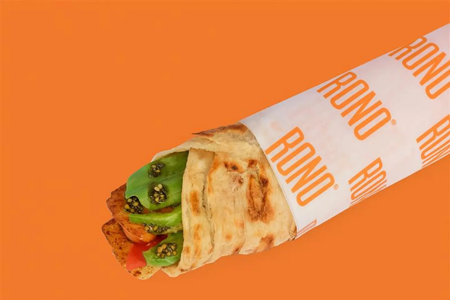 Chapati Halloumi Grilled