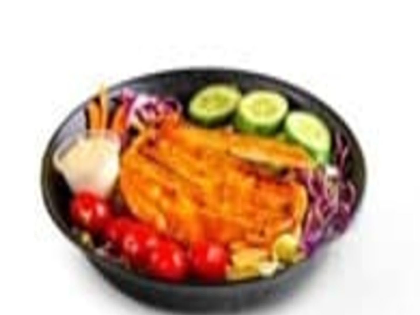 Garden Salad & Crispy Chicken