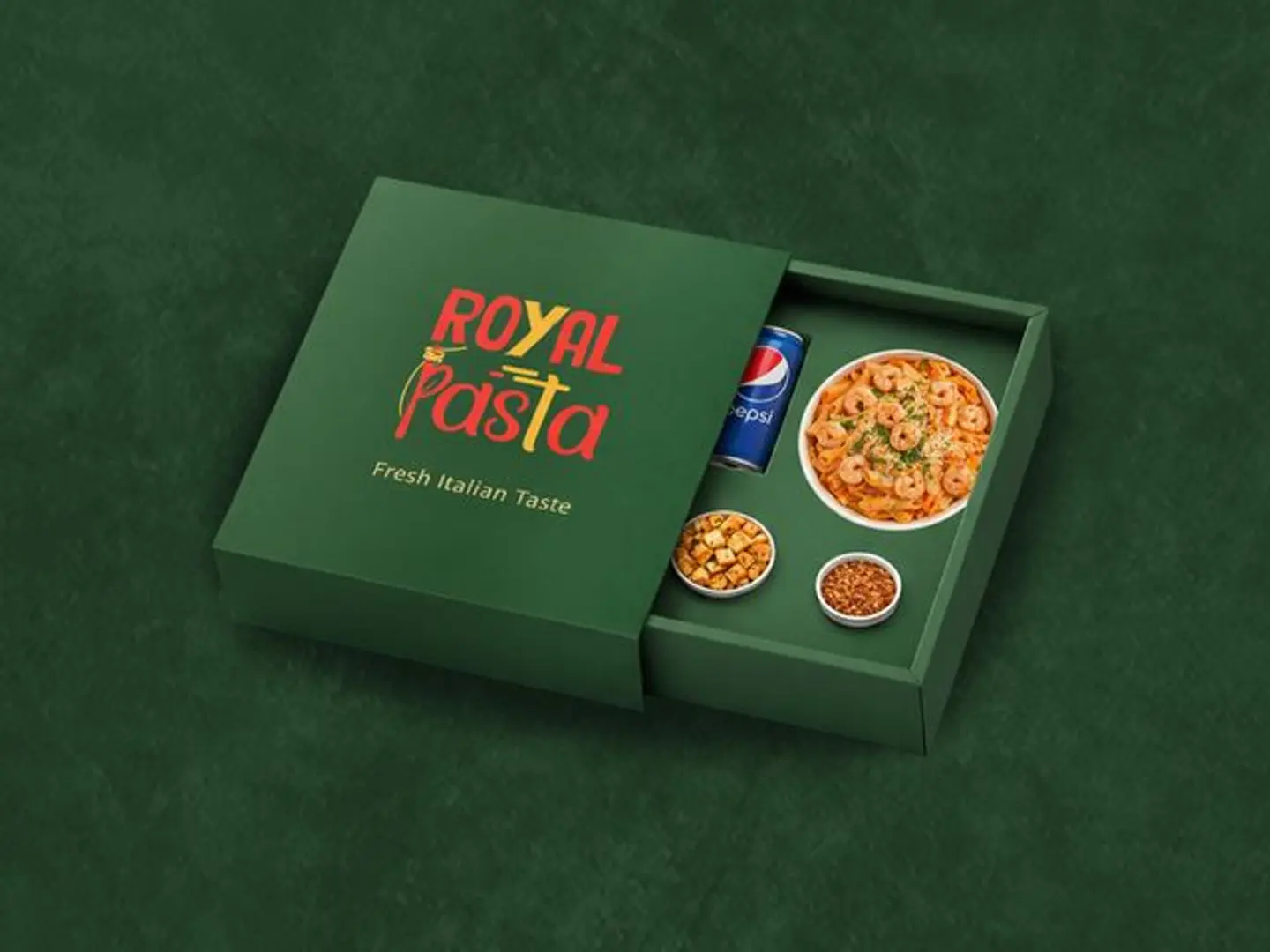 Shrimp Pasta Box