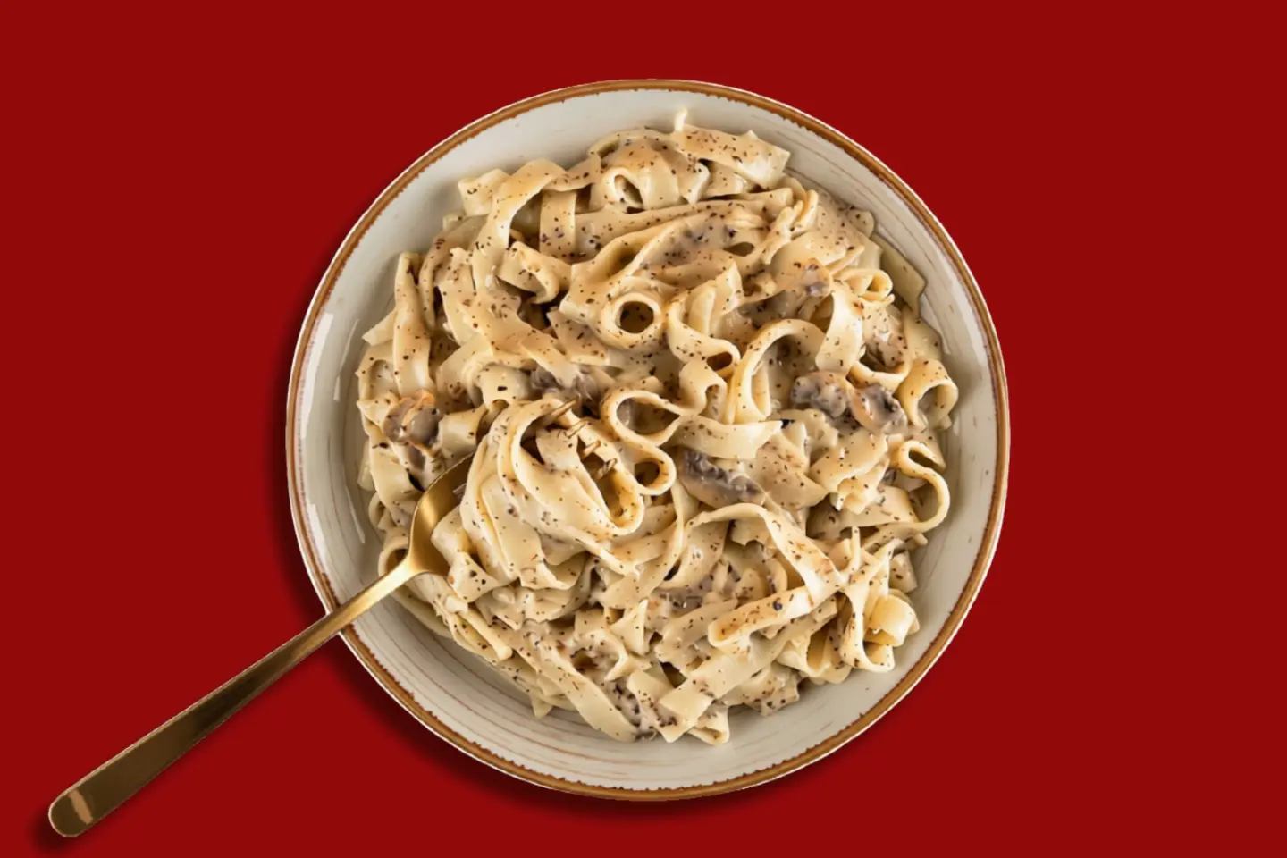 Chicken Alfredo Tagliatelle