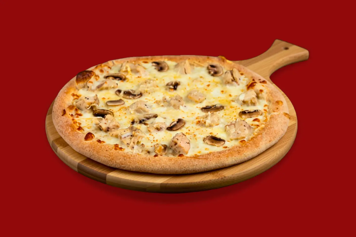 Chicken Alfredo Pizza Large