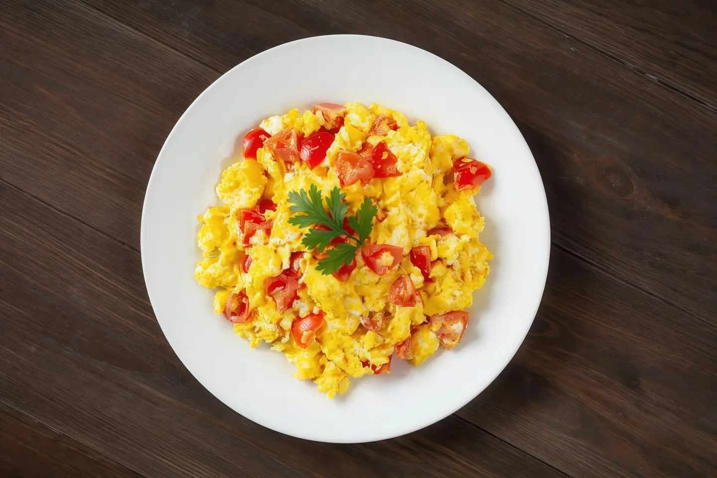 طبق بيض مقلي