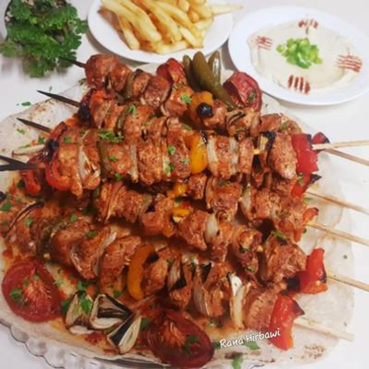 Bayti Shish Tawook Plate