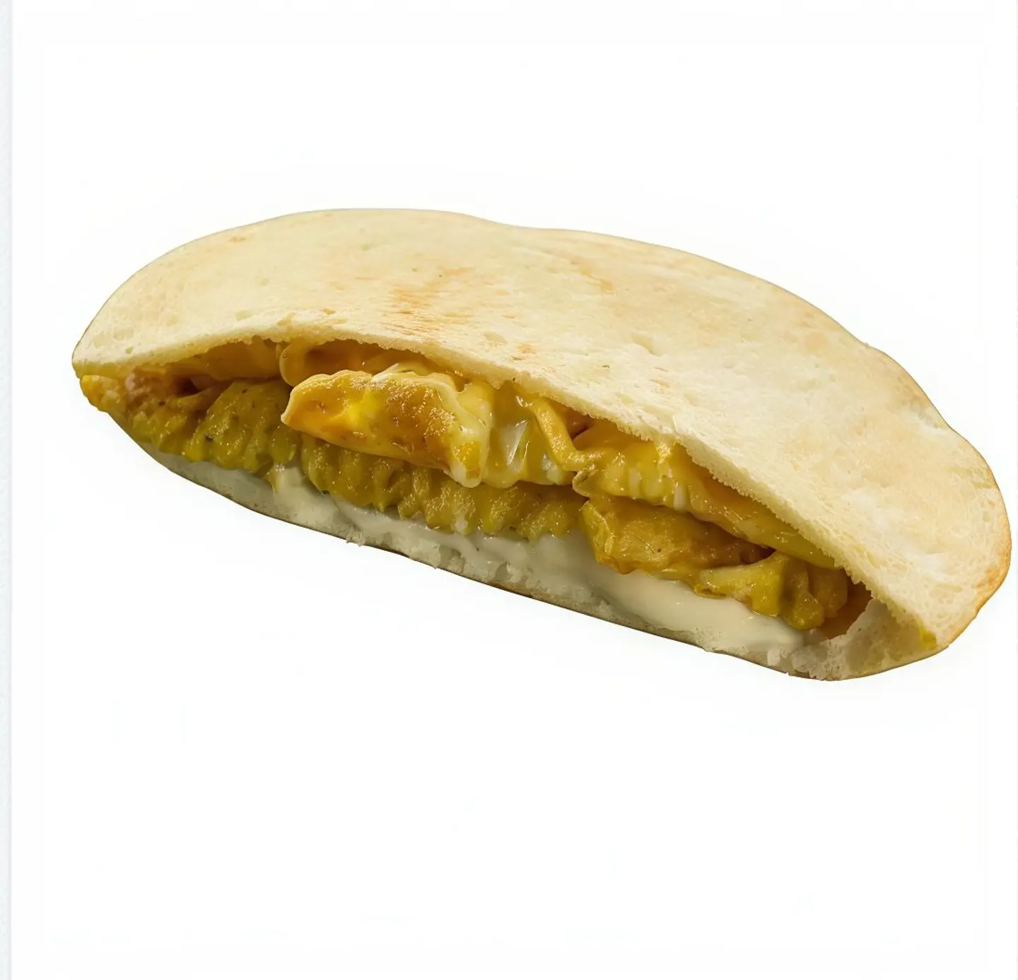 ساندوتش بيض مقلي بالجبن