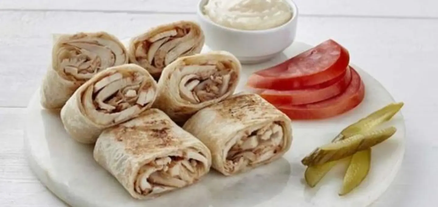 Chicken Shawarma Arabic Plate