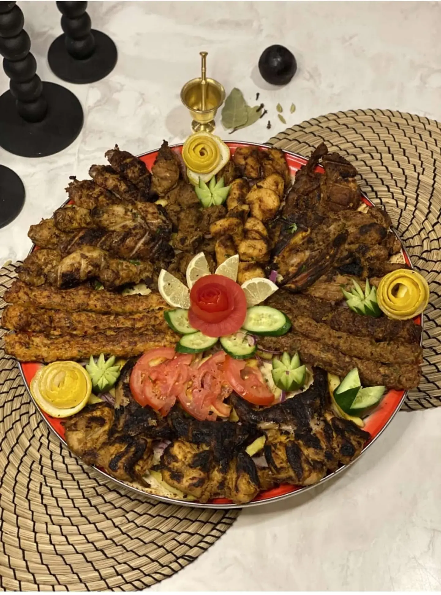 1 كيلو مشكل الرمانة