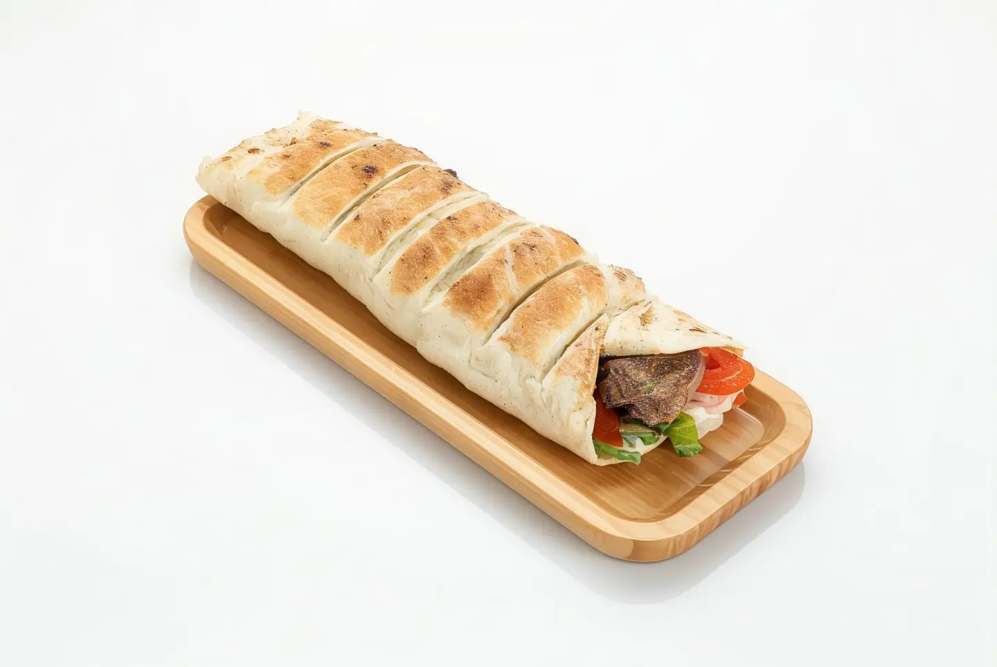 Meat And Cheese Awsal Sandwich   Double